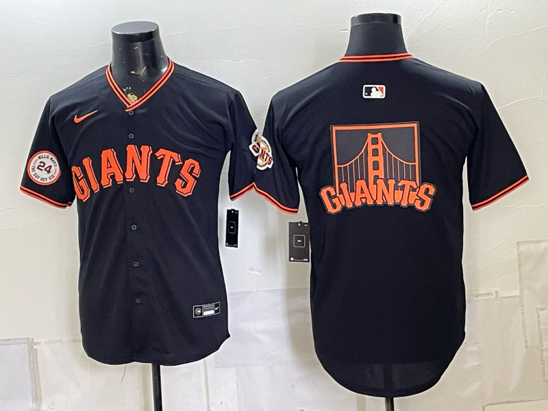 2026 Men Nike San Francisco Giants blank black Game MLB Jersey 08300012->san francisco giants->MLB Jersey